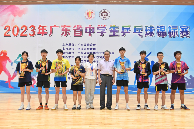 2023年省中学生乒乓球锦标赛 ，仁化县中等职业学校硕果累累